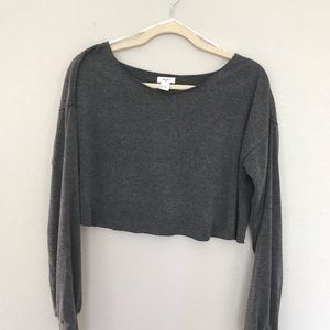 Forever 21 Cropped Long Sleeve